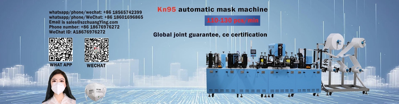 qualità Maschera di protezione KN95 che fa macchina fabbrica