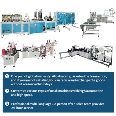 220V 2D KN95 Face Mask Making Machine 110-130 Pcs/Min