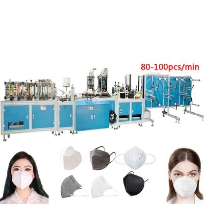 Head Strap 380V N95 Earloop Mask Machine 110-130Pcs/Min High Speed n95 face mask machine